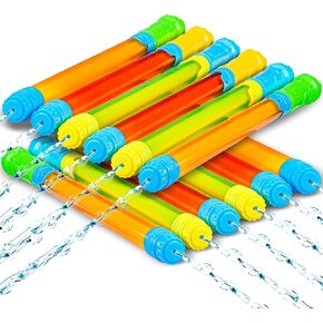 Joyin 12 Pack Water Soaker Bulk ، 16.5 "Summer Plasters تقوم ببندقية للأطفال في الهواء الطلق في الهواء
