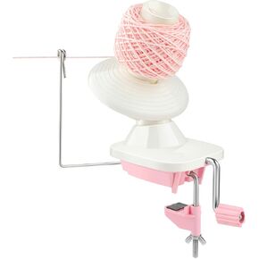 Cverny Yarn Winder ، 7oz Chear Cake Winder ، سهلة التثبيت لفة غزل الكرة لتخزين الغزل ، أسطوانة غزل كبيرة في الغزل للكروشيه مع ضوضاء منخفضة ، مساعد لعشاق الحياكة