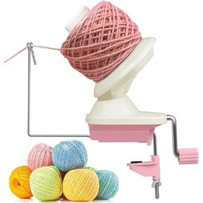 Sogcase Yarn Winder ، Wharn Ball Winder ، ABS ABS متينة ، يصنع كعك خيوط بحجم 3.5 أوقية مع ضوضاء منخفضة ، مثالية للحياكة والحياكة المتحمسين