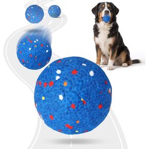 BABORUI E-TPU Interactive Dog Ball, Automatic Interactive Dog Toys for Aggressive Chewers, Rechargeable Indestructible Dogs Ball for Small/Medium/Large Dogs Indoor/Outdoor to Keep Them Busy