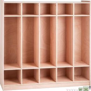 HappyBuy 20 قسم Cubbies للفصول الدراسية ، خزانة تخزين Cubby ، Cubbies الفصول الدراسية ، خزانة تخزين المقصورة ، أثاث الفصل الدراسي للمنزل ، المدرسة ، روضة الأطفال