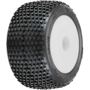 إطارات ثقب السباق المؤيدة للخط Mtd White Mini-T 2.0 F/R Pro1017713 RC Tyre