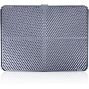 Cat Litter Mat, 30.31x22.83 Inch Extra Large Litter Capture Mat Litter Trapper Waterproof Easy Clean Kitten Sand Pad for Keep Floor Clean Essentials Supplies Accessories Stuff for Kitty Pet Box(Black)
