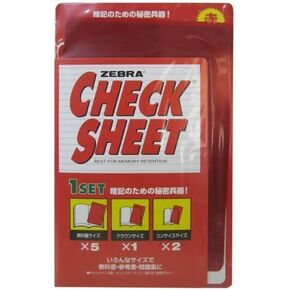 ورقة فحص Zebra SE-301-CK-R RED
