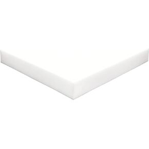 Foamy Foam High Density 6 inch Thick, 22 inch Wide, 22 inch Long Upholstery Foam, Cushion Replacement