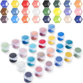 مجموعة Underglaze مجموعة 24 لونا مركزة السائل Underglaze 3 مل حزمة Mini 24 ألوان الطلاء السفلي الطلاء ل Diy Pottery Glaze Paint Craft