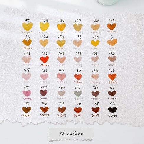 Ohuhu Skin Tone Markers 36 Colors: Dual Tip Brush and Fineliner Markers for Adult Coloring Water Based Art Skintone Marker Pens Set for Portrait Drawing Lettering Writing Calligraphy Journaling - Maui in Kuwait