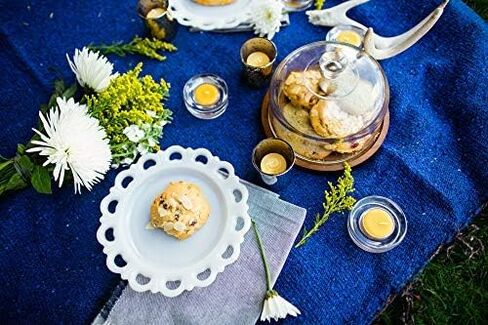 The Beeswax Co Tea Light Beeswax Candles - Natural Honey Scented - for Home - Long-Lasting & Eco-Friendly - Cotton Wick - Slow Burning - Hand Poured Pure Organic Bees Wax - Set of 6 Tealights (Clear) in Kuwait