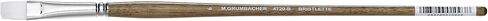 Grumbacher Bristlette Bright Oil وفرشاة الأكريليك ، الشعيرات الاصطناعية ، الحجم 10 (4720B.10) in Kuwait