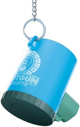 THE ORIGINAL Shotgun Roulette - The Thrilling Twist-and-Pass Party Game. Like Hot Potato With Your Favorite Beverage! Fun Bachelor Party Gift for Tailgate BBQ Pregame or Funny White Elephant (Black) in Saudi Arabia