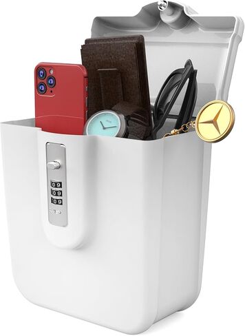 Portable Lock Box with for Beach Vacation Cruise Essentials 2025, Small Pink Safe for Travel, College Dorm, Combination Lockbox for Cash, Pistol, Medicine, Phone, Personal Beach Safe Box in Kuwait