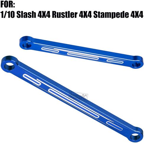 روابط هيكل الألومنيوم أجزاء ترقية لـ 1/10 Slash و Rustler و Stampede 4x4 و Alboy غير القابلة للتكيف مع الروابط التعليق الخلفي القفزات. in Kuwait