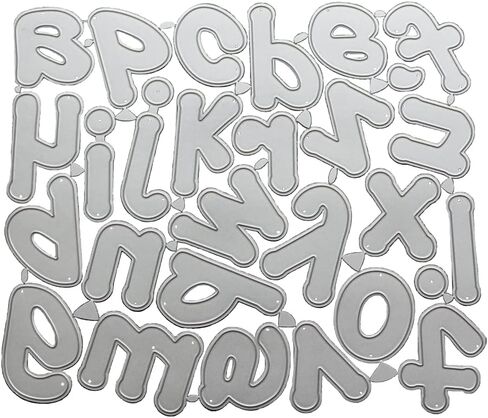Cutting Dies for Card Making,Numbers 0-9 Metal Cutting Dies Scrapbooking Birthday DIY Craft 2 Inch Die Cuts (Numbers), silver in Saudi Arabia