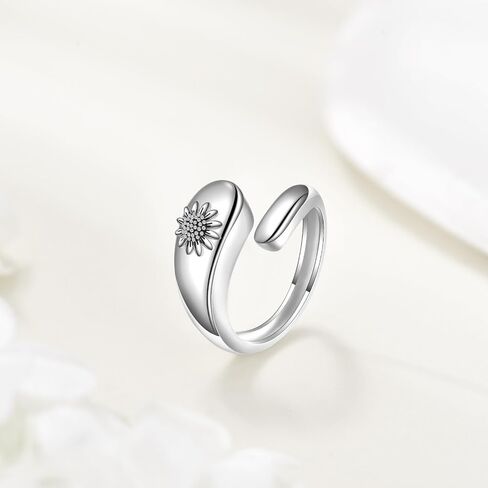 Sterling Silver Urn Ring for Ashes Pets Dog Cat Keepsake Memorial Cremation Jewelry for Women in Saudi Arabia