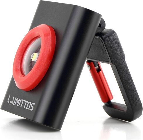 Mini Keychain Flashlight Rechargeable Flashlights 500 Lumens LED Magnetic Flashlight with Folding Bracket 4 Light Modes Pocket Lights Outdoor Emergency Work Light for Fishing, Camping and Hiking in Saudi Arabia