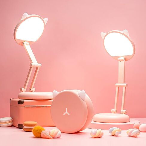 مصباح مكتب صغير، مصباح مكتبي لطيف، مصباح لاسلكي يعمل ببطارية 3600 مللي أمبير في الساعة، مصباح صغير 10 سطوع لإضاءة المكتب، مصابيح قابلة لإعادة الشحن، مصباح طاولة لاسلكي، مصباح طاولة قابل لإعادة الشحن، مصباح محمول لطيف in Kuwait