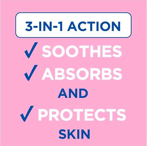 Caldesene Medicated Protecting Body Powder with Zinc & Cornstarch, 5 Oz | Talc-Free Baby Powder, Soothes & Protects, Made with zinc oxide, aloe, and chamomile, Pampers Skin in Saudi Arabia