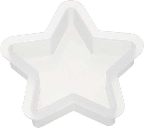 PATIKIL 4.7 Inch Five-Pointed Star Shape Resin Mould, Star Silicone Moulds for Epoxy Resin Blank Casting Mould for DIY Craft Home Decorations Making Tool, White in Kuwait