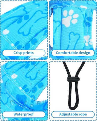 Pet Show Dog Baseball Cap Paw Print Dog Fors for Small Caggy Cats Hatproof Pet Sun Hats مع فتحات الأذن القابلة للتعديل in Saudi Arabia
