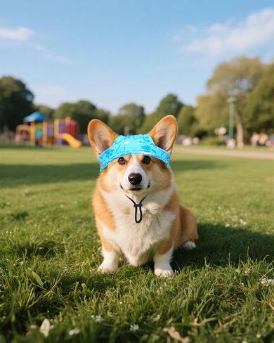 Pet Show Dog Baseball Cap Paw Print Dog Fors for Small Caggy Cats Hatproof Pet Sun Hats مع فتحات الأذن القابلة للتعديل in Saudi Arabia