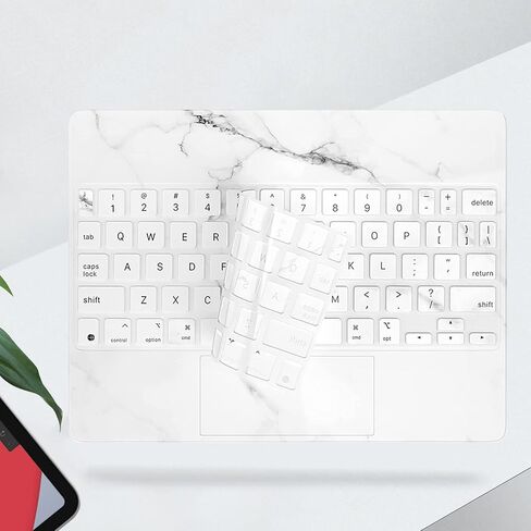 IMMOENUC 4-in-1 Colorful Skin for 2024 iPad Air M2 13 inch/iPad Pro 12.9 inch Magic Keyboard Full Body Protective Decal Vinyl Sticker Film with Keyboard Cover（for iPad Pro 12.9 6th/5th/4th/3rd） in Saudi Arabia