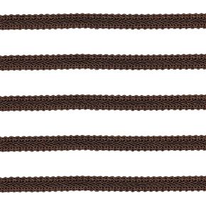 طويل 12 ياردة بعرض 12 مم/0.47NCH Centipede RIBBONE TRIM LACE GIMP جديلة دانتيل مزخرف لنسيج الخياطة الحرفي DIY والحرف والخياطة （رمادي）