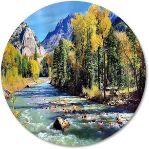 Retro Blue and Beige Floral Print Art Round Mouse Pad, Vintage Oriental Persian Design Circular Mouse Pads in Saudi Arabia