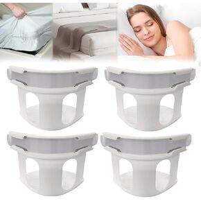 4 Pack Lock Sheet Holders, Bed Sheet Holder, Secure Bed Sheets Firmly in Place, Heavy Duty Panel Holder, Easy One-Time Installation