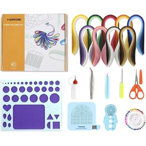 الورق الورقي 5 مم Quilling Quilling Quilling Paper and Tools With Quilling Pen Sloted Pen Quilling Poard Quilling Combl Quilling Curling Coach