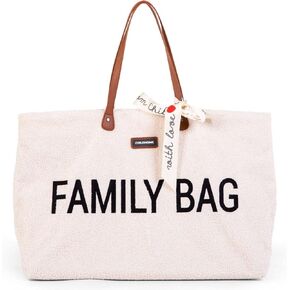 Childhome Family Bag, Baby Diaper Bag, Hospital Bag, Large Diaper Bag Tote for Baby Essential, Magnetic Closure Tote Bag Grey in Kuwait