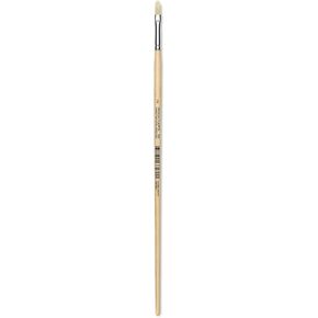 Utrecht Rhenish Pure Hog Bristle Bristle - Filbert ، Size 2 ، Long Handle