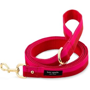Kate Spade New York 6ft Dog Leash ، مقود ثقيل للكلاب الإناث أو الذكور ، مقود الحيوانات الأليفة اللطيف مع أجهزة معدنية ذهبية ، الرصاص طويل الكلب للمتوسطة والكبيرة (النقطة المائية) in Kuwait