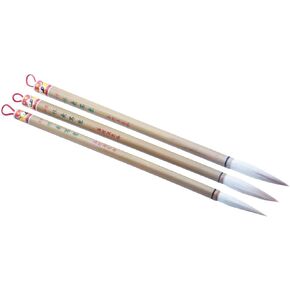 Easyou الصينية Calligraphy Sumi رسم فرشاة للطلاء الحرة Jianhao (Wolf+Goat Hair) 3pcs/pack (الحجم: كبير+متوسط+صغير) Hsxy