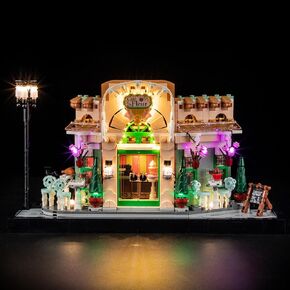 Lightailing Light for LEGO -10362 French Café - LED Lighting Kit متوافق مع طراز Lego Building Build - لم يتم تضمين مجموعة النموذج