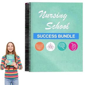 Nursing School Success Bundle, Nursing School Study Guide for Women, Study Essentials, Comprehensive Nursing Bundle Book,Nursing School Essentials