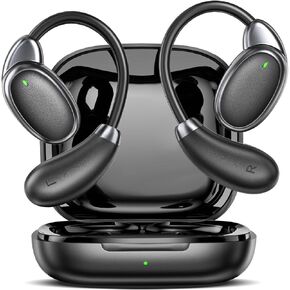 AI Translation Earbuds Real Time,150 Languages Translator Earbuds with 60h Battery & 6 Modes,Open-Ear Wireless Headphone,Translating Device for Audifonos Traductores Inglés Español