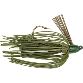 Strike King Bitsy Bug Mini Jig, Blue Craw, 3/16-Ounce