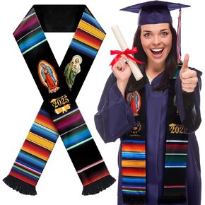 Berlune Mexico Treguation Stole Screen of 2025 Sash Sash Honor Stole for Termony Cermony Party Gift ، 72 ''