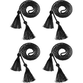 uxcell 4 Pcs Graduation Cords, Graduation Tassel Honor Cords, 2025 Graduation Honor Cord with Tassel, Braided Cords for Graduation Bachelor Gown Sewing, Purple in Kuwait