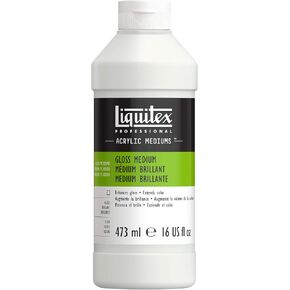وسيلة السوائل المهنية Liquitex ، لمعان ، دلو 1.89L (نصف جالون)