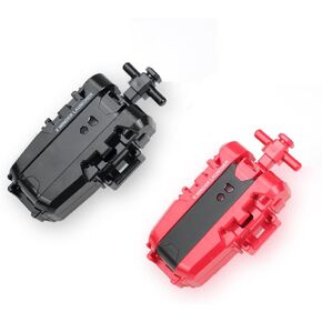 2 Pack X String Launcher ، X Gyro Launcher مجموعة لمعارك اللاعبين ، العمل فقط مع قمم الغزل اليمنى (Red + Black)