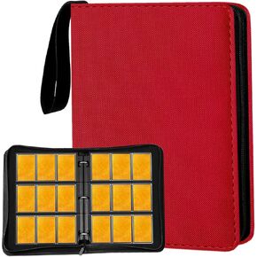 Card Binder 9 Pocket Precium Zipper Card Card Album 720 Cards Bolders for MTG TCG Sports Cards Binder (Black) in Kuwait