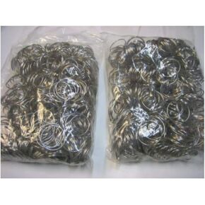 Skemix Lot 1000 PC 1 "حلقات تقسيم بالجملة /قفلات التخلي عن المفاتيح /1.1 مم × 28 مم /جديد