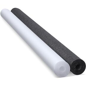 Hanaive 2 Pack 55 Inch x 3.5 Inch Jumbo Pool Noodles Floating Pool Noodles Foam Tube Extra Large Hollow Swim Noodles Floats Heavy Duty for Adults Swimming Craft Projects