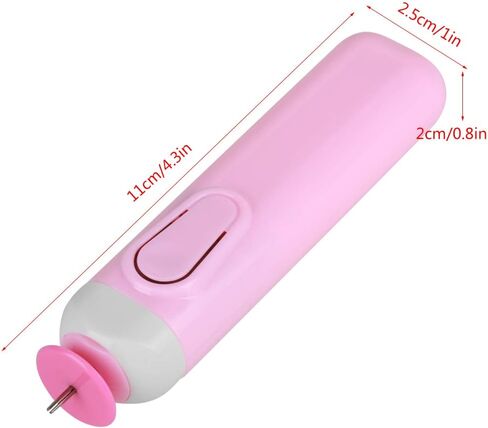 Electric Paper Quilling Pen, Electric Paper Winder, Automated Origami Winder Curling Pen for Paper Rolling Crafts (Pink) in Saudi Arabia