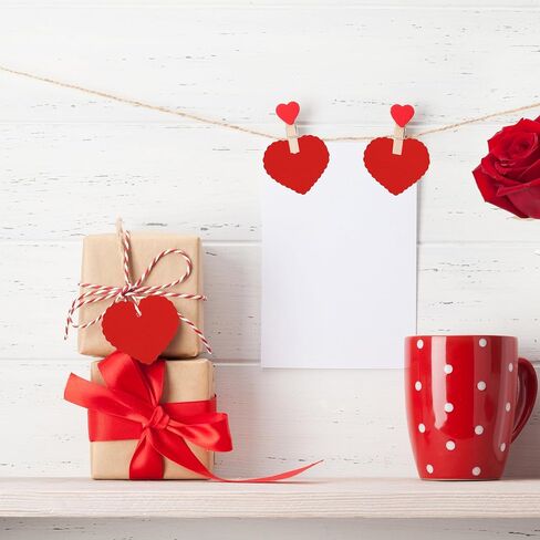 BEISHIDA 100PCS Mother's Day Gift Tags, 4 Patterns Happy Mother's Day Hanging Labels, Bulk Gift Paper Tags with Strings, Heart Floral Shaped Best Mom Labels for Bags,Candy Bags,DIY Crafts Party in Kuwait