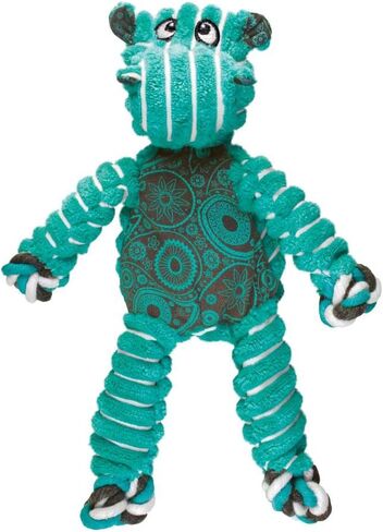 KONG - Floppy Knots Fox - Internal Knotted Ropes and Minimal Stuffing for Less Mess - For Small/Medium Dogs in Saudi Arabia