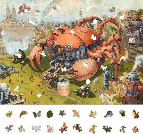 Mysterious Face Jigsaw Puzzles for Adults 1000 Pieces, 6 Colors on Back Puzzles, Pieces Fit Together Perfectly, Puzzle Size 26.6x19.2 in Saudi Arabia