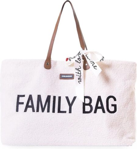 Childhome Family Bag, Baby Diaper Bag, Hospital Bag, Large Diaper Bag Tote for Baby Essential, Magnetic Closure Tote Bag Grey in Kuwait