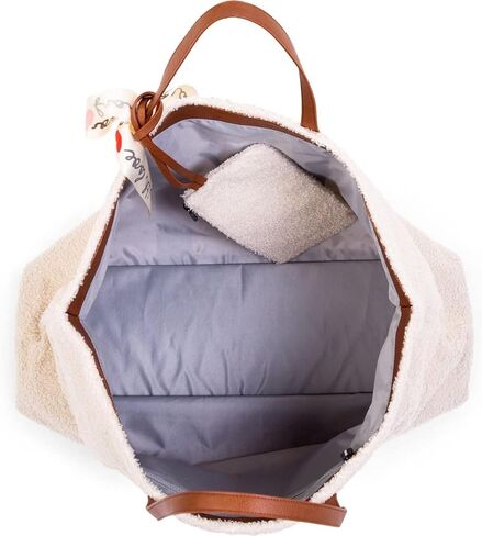 Childhome Family Bag, Baby Diaper Bag, Hospital Bag, Large Diaper Bag Tote for Baby Essential, Magnetic Closure Tote Bag Grey in Kuwait